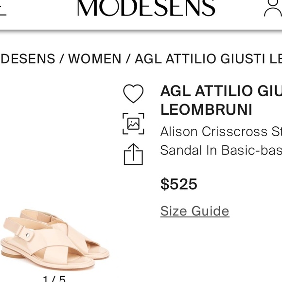 AGL ATTILIO GIUSTI
LEOMBRUNI
Alison Crisscross Strap
Sandal In Basic-basic
$525 - Picture 3 of 16